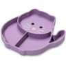Melli Silicone Divided Plate - Purple - 17600