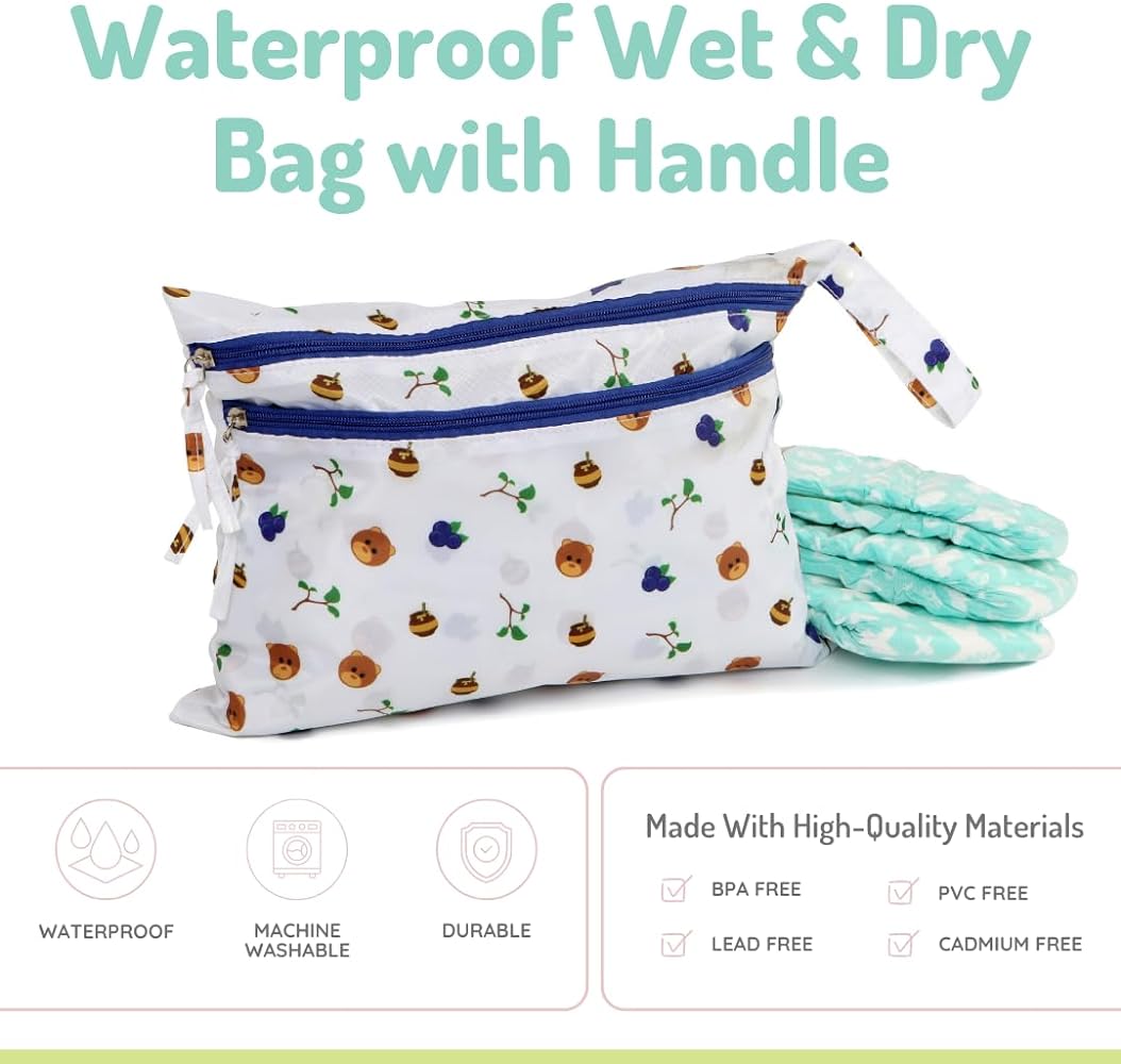 Melli Wet Bag Bear Multicolor - 14100
