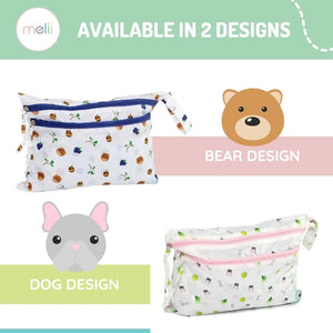 Melli Wet Bag Bear Multicolor - 14100