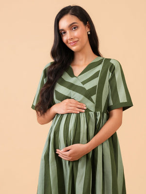 Melon Candy Maternity and Nursing Dress - S Maternity Casual Dress
