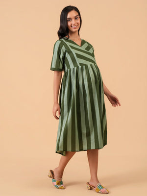 Melon Candy Maternity and Nursing Dress - S Maternity Casual Dress