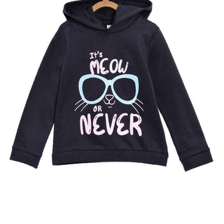 Meow or Never Hooded Sweatshirt - KS-MWNVR-0-6