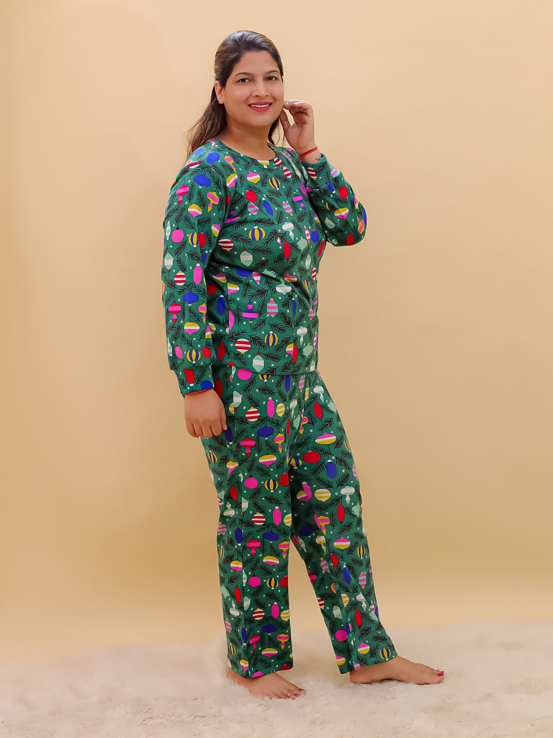 Merry Snuggle Squad Maternity Pajama Set - NW - SD - MRSNG - S