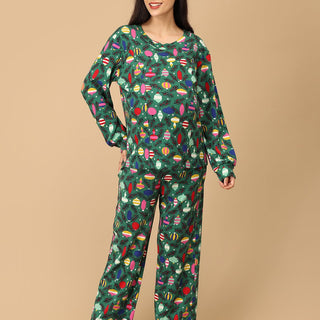 Merry Snuggle Squad Maternity Pajama Set - NW - SD - MRSNG - S