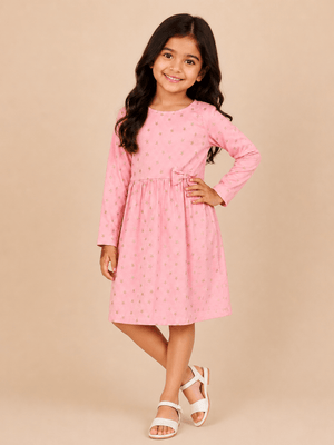 Merry Starry Girls Casual Dress - 1-2 Years Girls Winter Dresses
