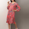 Miami Pink Lace Maternity Dress With Nursing - DRS-MIMPK-S