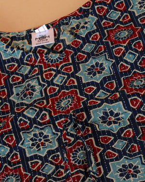 Midnight Blues Girls Kaftan Set - KES-SN-MBK-0-6