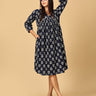 Midnight Luxe Women's Midi Dress - WDRS - SK - LLX - XS