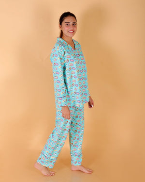 Mighty Fighter Matching Pajama Set For Mom And Baby- Combo of 2 - Twinning Combo