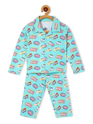 Mighty Fighter Matching Pajama Set For Mom And Baby- Combo of 2 - Twinning Combo