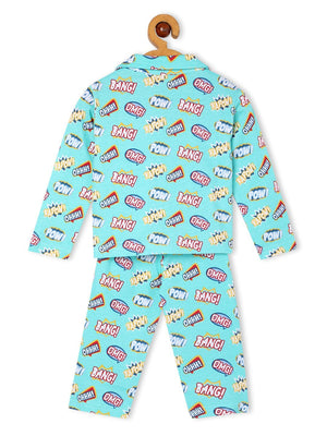 Mighty Fighter Matching Pajama Set For Mom And Baby- Combo of 3 - Twinning Combo