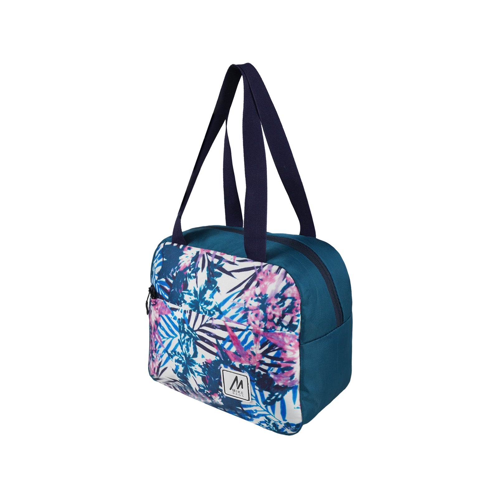 Mike Bags Milano Lunch Bag - Pink & Indigo - MK11002191