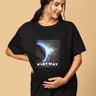 Milky Way Oversized Mumma T shirt - MAT - SC - MLKWO - S