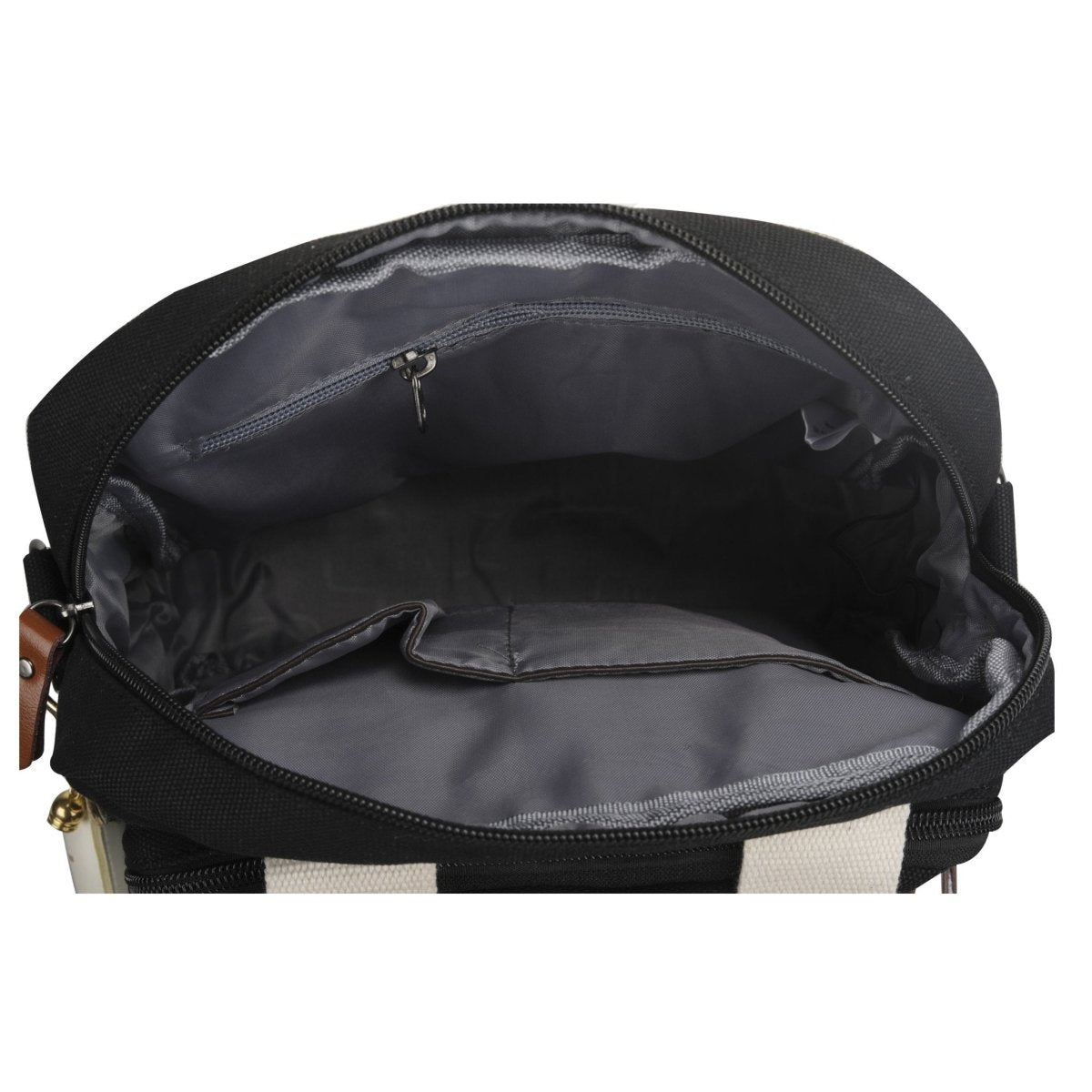 Mini Diaper Bag for Casual Outings- Stripy Sack - DBG-STPSK