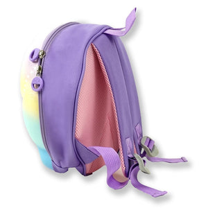 Mini Size Purple Shell Nursey and Early school Backpack for Pre toddlers, 2 years - 5years - Back To School