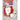 Mini Snowflake Santa Christmas Stocking, 10 inches - XMAS STOCKINGS