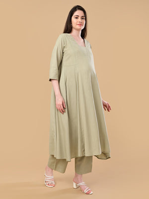 Minimal Muse Maternity and Nursing Co Ord Set - S Maternity Co-ord Set