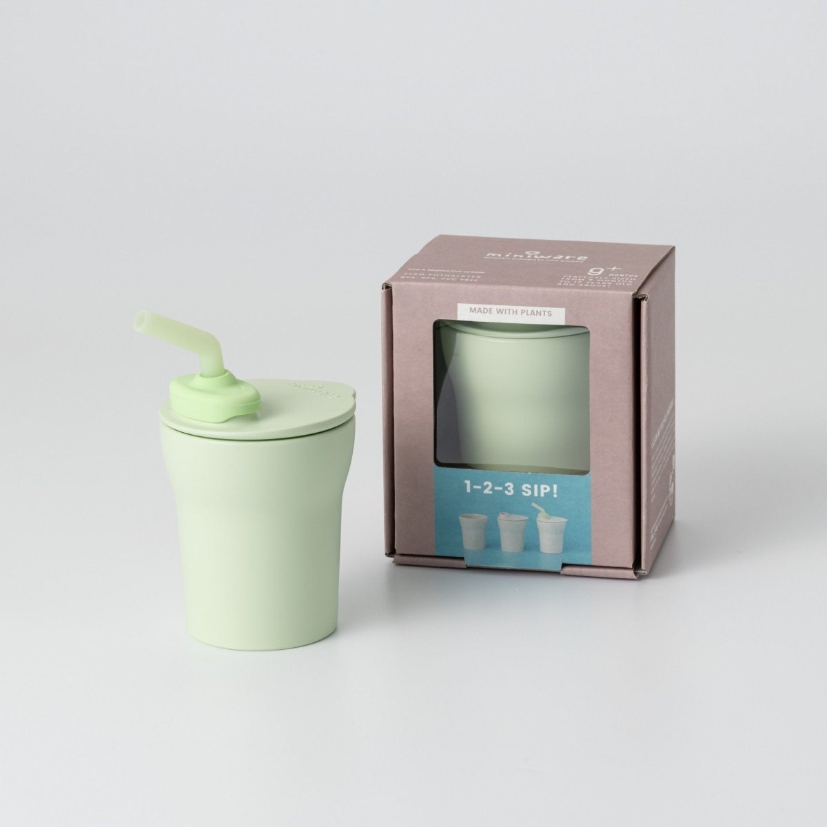 Miniware 1-2-3 Sip! Sippy Cup- Key Lime - MWSCKK