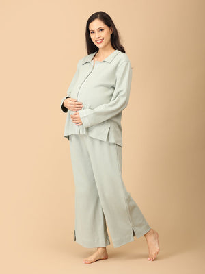 Mint Condition Maternity and Nursing Pajama Set - NW - SD - MNTCN - S