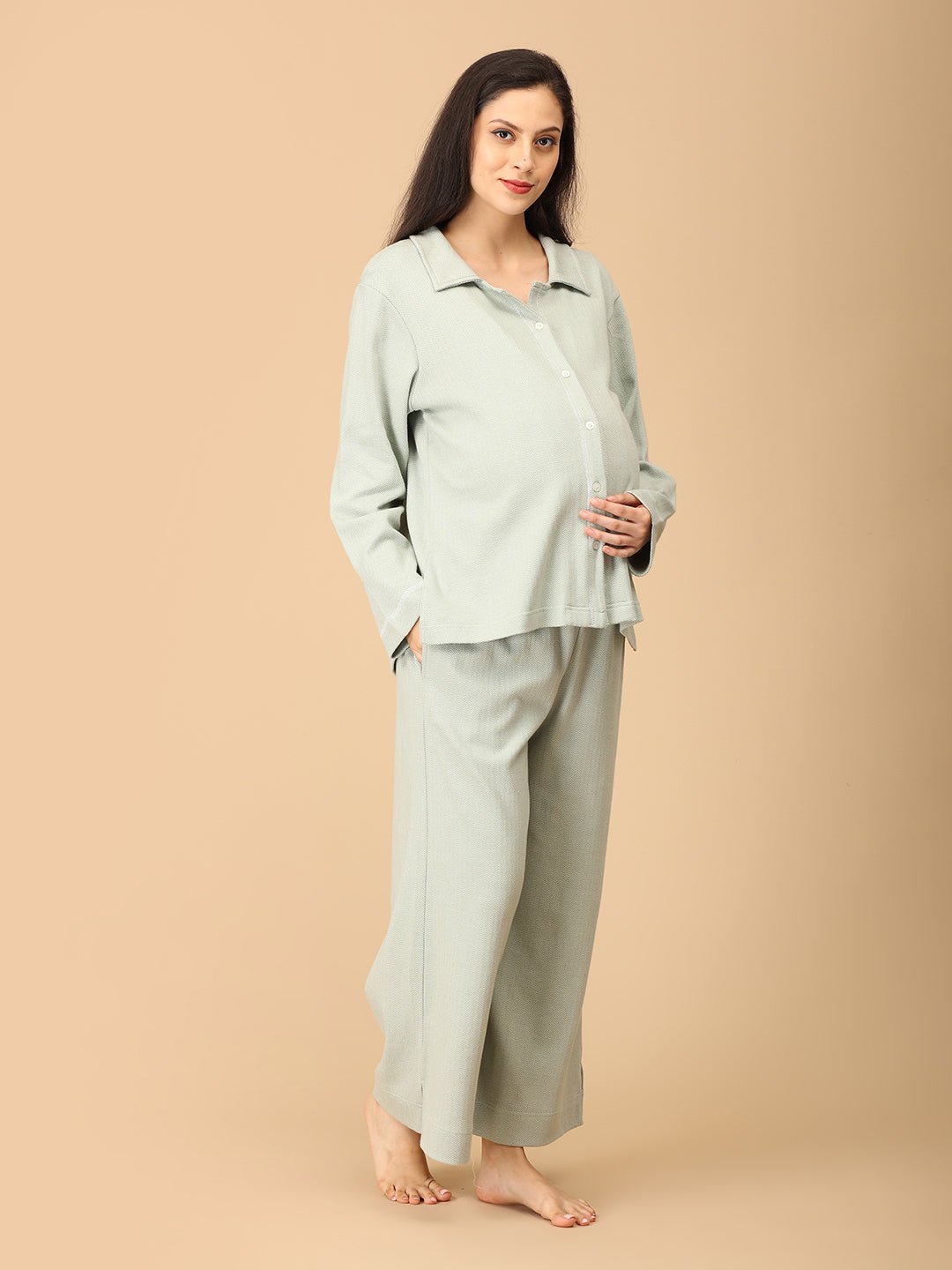 Mint Condition Maternity and Nursing Pajama Set - NW - SD - MNTCN - S