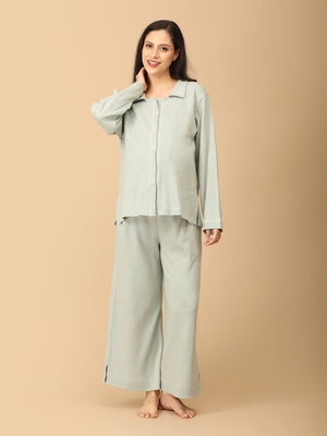 Mint Condition Maternity and Nursing Pajama Set - NW - SD - MNTCN - S
