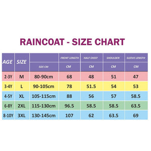 Mint Polka Dots long style Raincoat for kids - 2 - 3 Years Monsoon Wear
