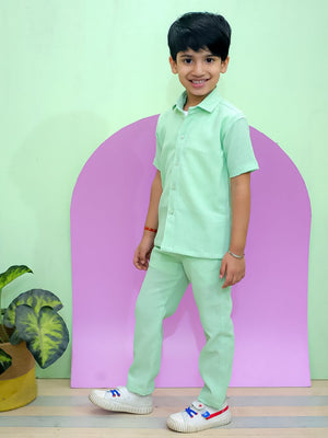 Minty Mischief Boys Co - ord Set - KPW - GB - BGRC - 1 - 2