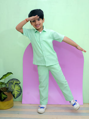 Minty Mischief Boys Co - ord Set - KPW - GB - BGRC - 1 - 2
