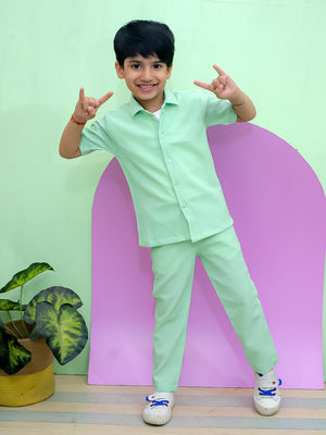 Minty Mischief Boys Co - ord Set - KPW - GB - BGRC - 1 - 2