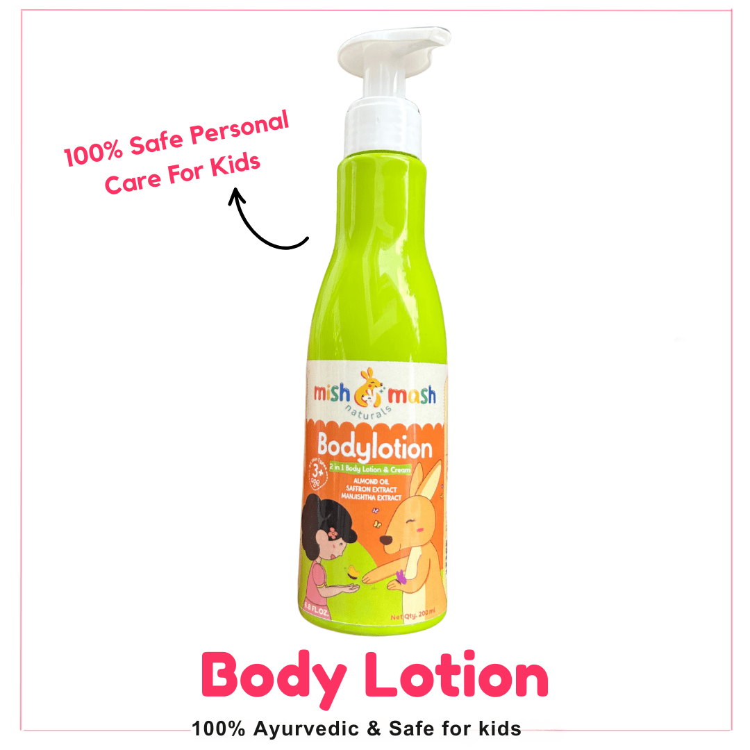 Mishmash Naturals 2 in 1 Body Lotion and Cream for Kids - Kids Body lotion