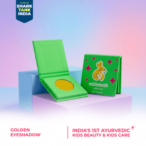 Mishmash Naturals Golden Glow Natural Eye Shadow - Kids Make Up