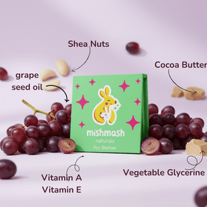 Mishmash Naturals Golden Glow Natural Eye Shadow - Kids Make Up