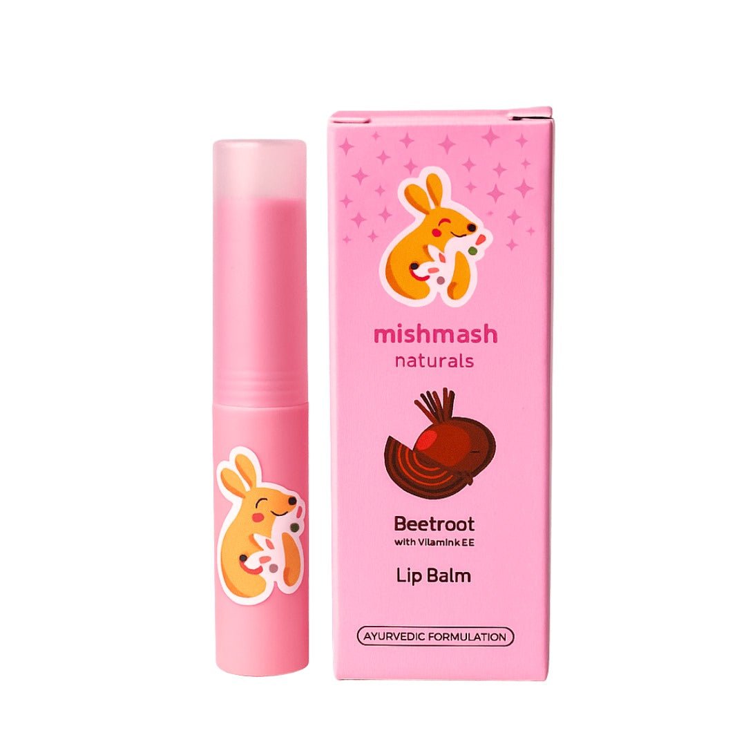 Mishmash naturals Luscious Lip Combo - Lip Balm & Lip Gloss - Kids Make Up