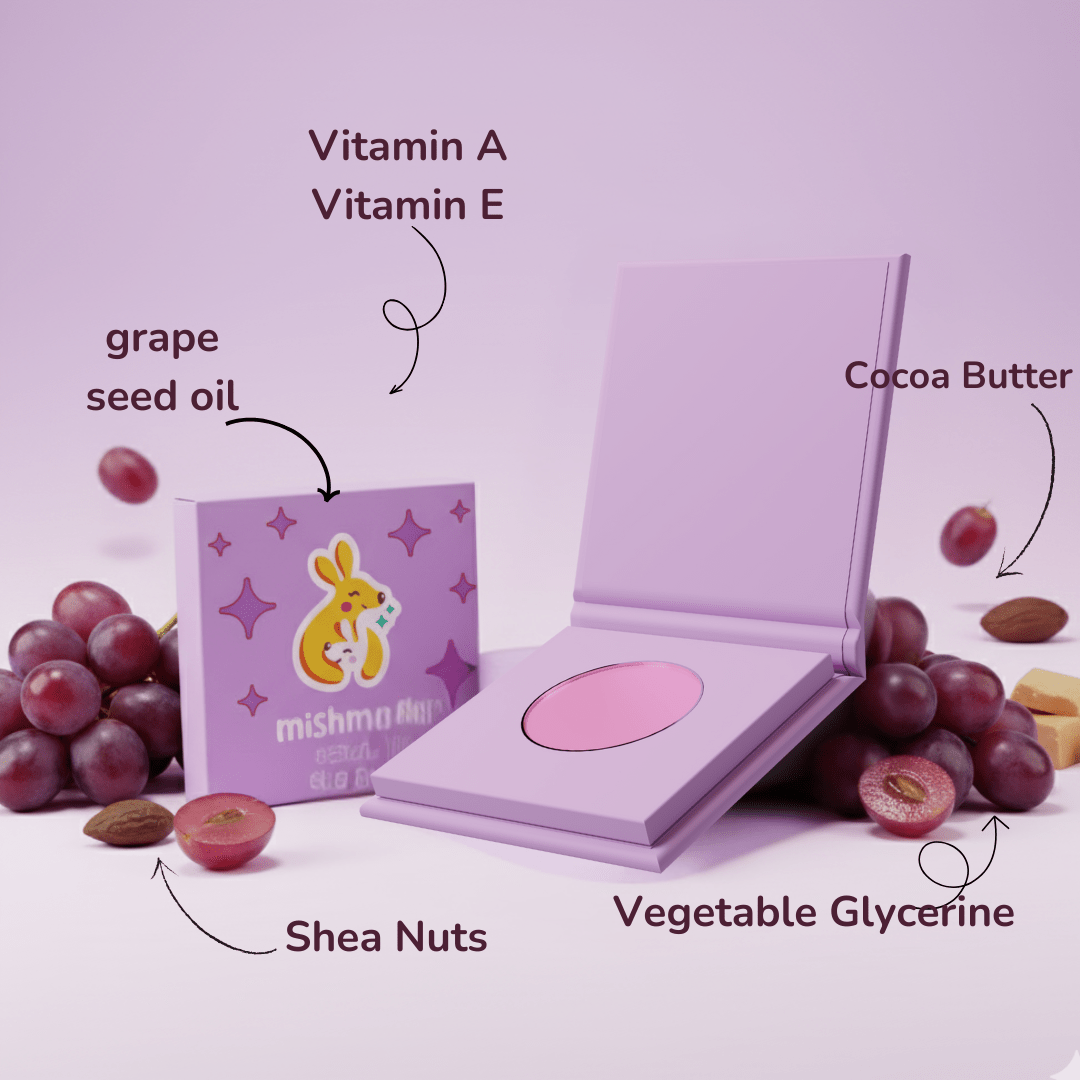 Mishmash Naturals Pretty Pink Natural Eye Shadow - Kids Make Up