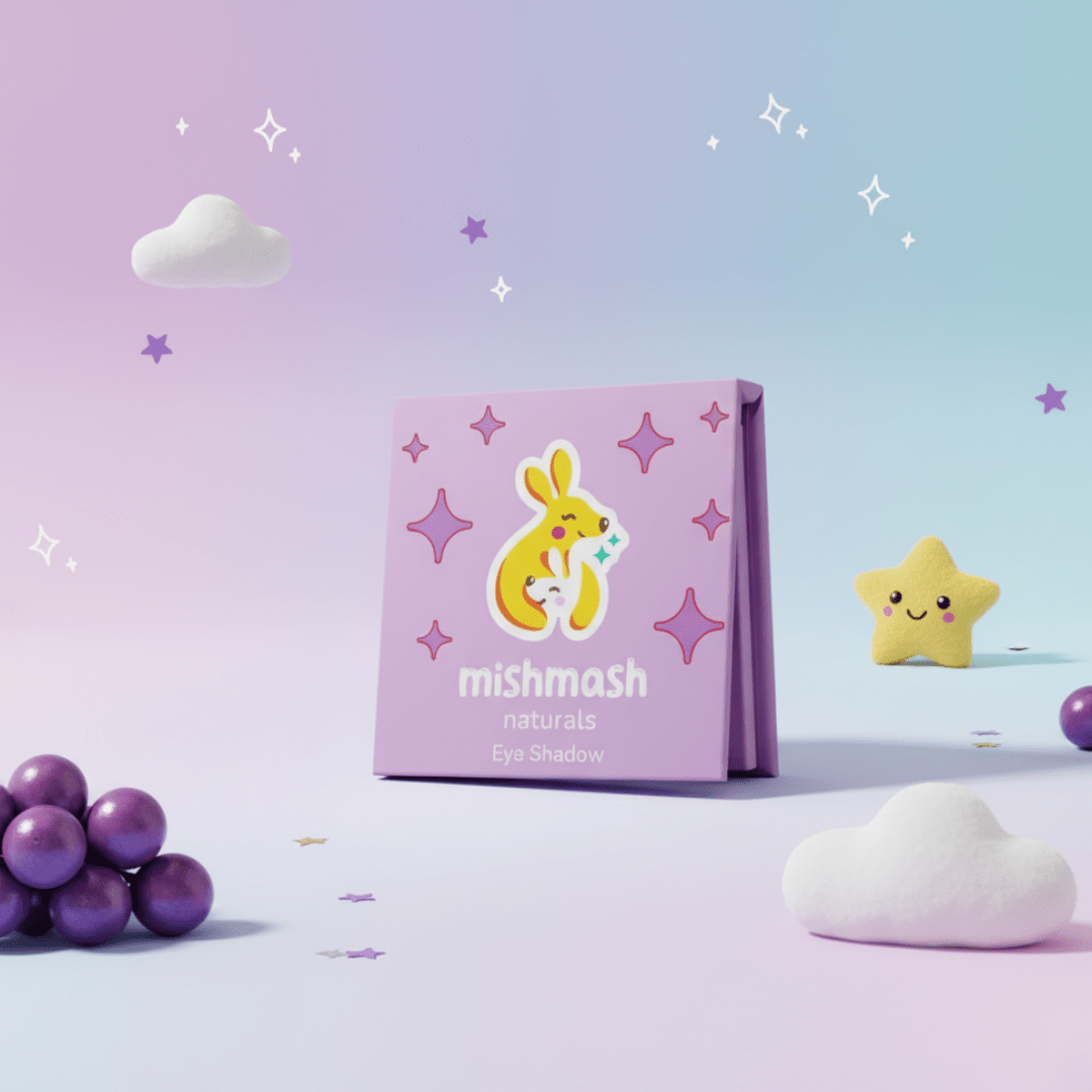 Mishmash Naturals Pretty Pink Natural Eye Shadow - Kids Make Up