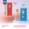 Mishmash Naturals Sweet Coral Duo - Lip Gloss & Lip balm - Kids Make Up