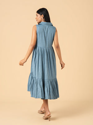 Mist & Mineral Maternity and Nursing Dress - S Maternity Casual Dress