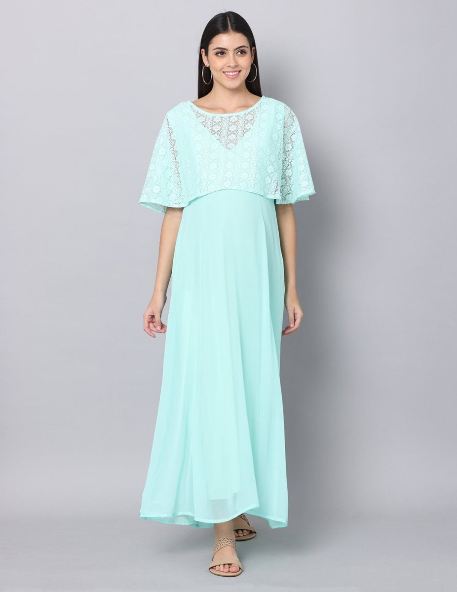 Misty Miss Jade Maternity Gown With Nursing - DRS-MSMJD-S