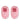 Mittens Booties and Cap set - Pink Stars - Ride a Unicorn - Onesize Mittens, Booties and Cap set