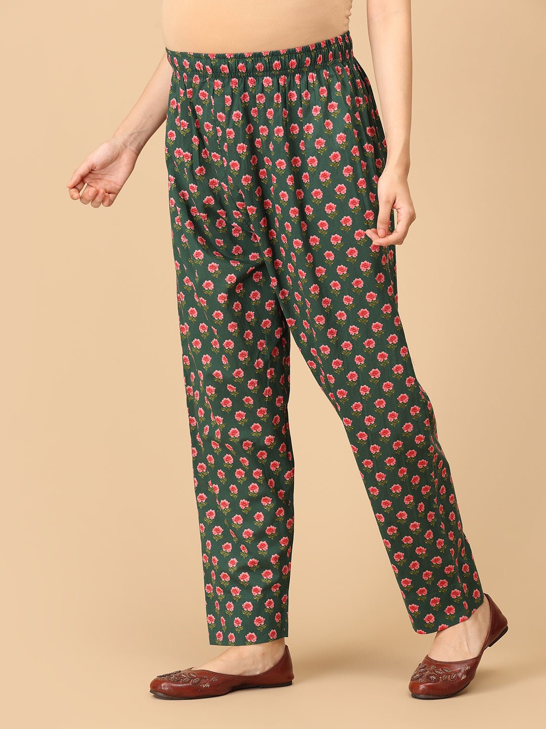 Mix & Matcha Maternity and Nursing Kurta Set With Dupatta - MEW - SK - MXMTC - S