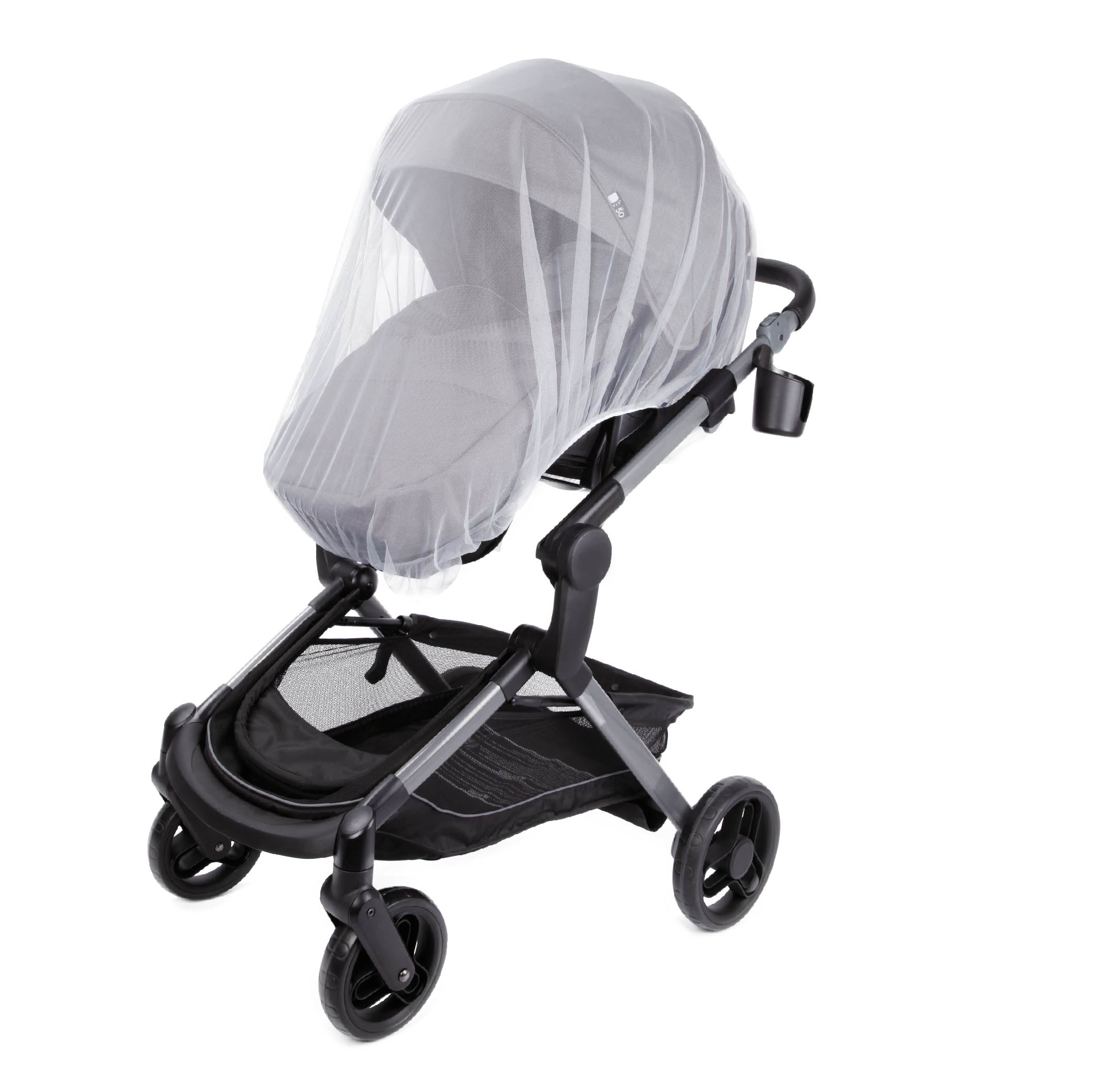 Moon Stroller Mosquito net T&G Accessory White Birth to 48 Months