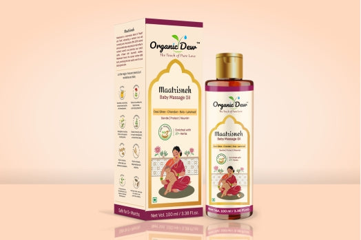 Organic Dew Maatrisneh Baby Massage Oil