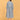 Modern Loom Maternity and Nursing Shacket Dress back view of grey striped longline shacket showing relaxed fit and gathered waist.