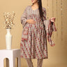 Mokshita Maternity and Nursing Kurta Set With Dupatta - MEW - SK - MKSH - S