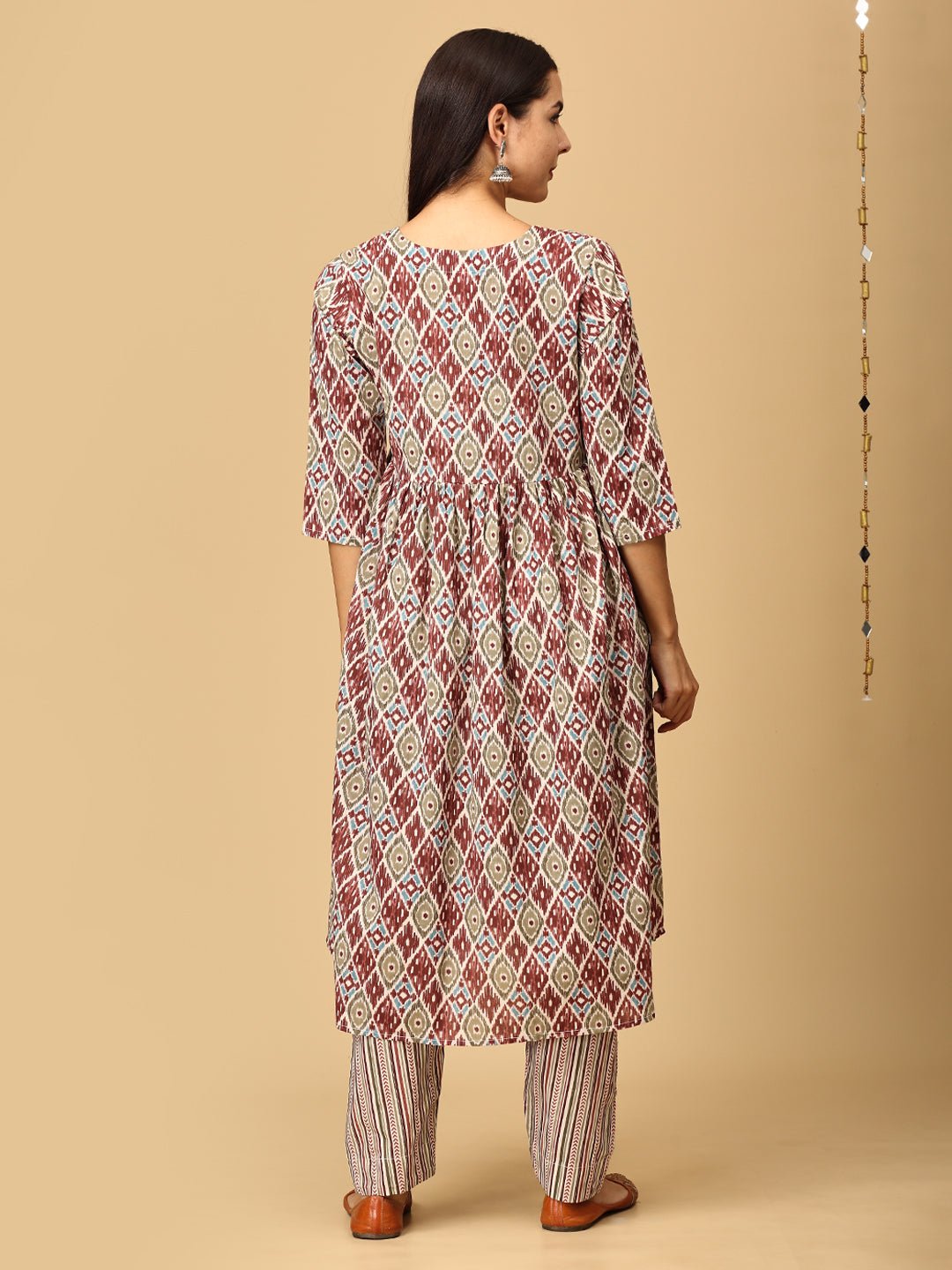 Mokshita Maternity and Nursing Kurta Set With Dupatta - MEW - SK - MKSH - S