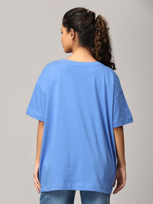 Mom My World Oversized Mumma T shirt - MAT-SC-MOMW-S