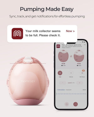 Momcozy Breast Pump Air1 Red - Breast Pumps