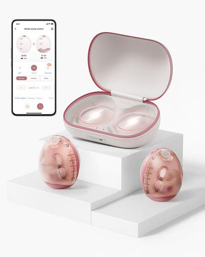 Momcozy Breast Pump Air1 Red - Breast Pumps