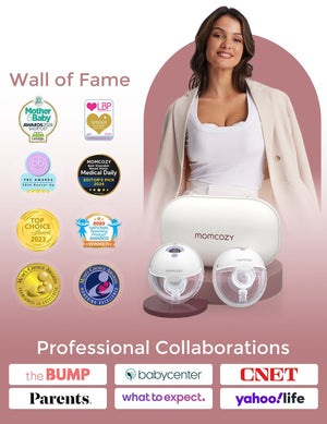 Momcozy Breast Pump M5 Double Purple - Breast Pump