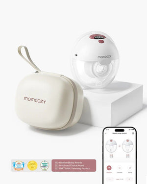 Momcozy Breast Pump M5 Smart Single Maroon - Breast Pumps